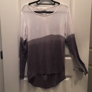 Vintage Havana ombré ripped sweater